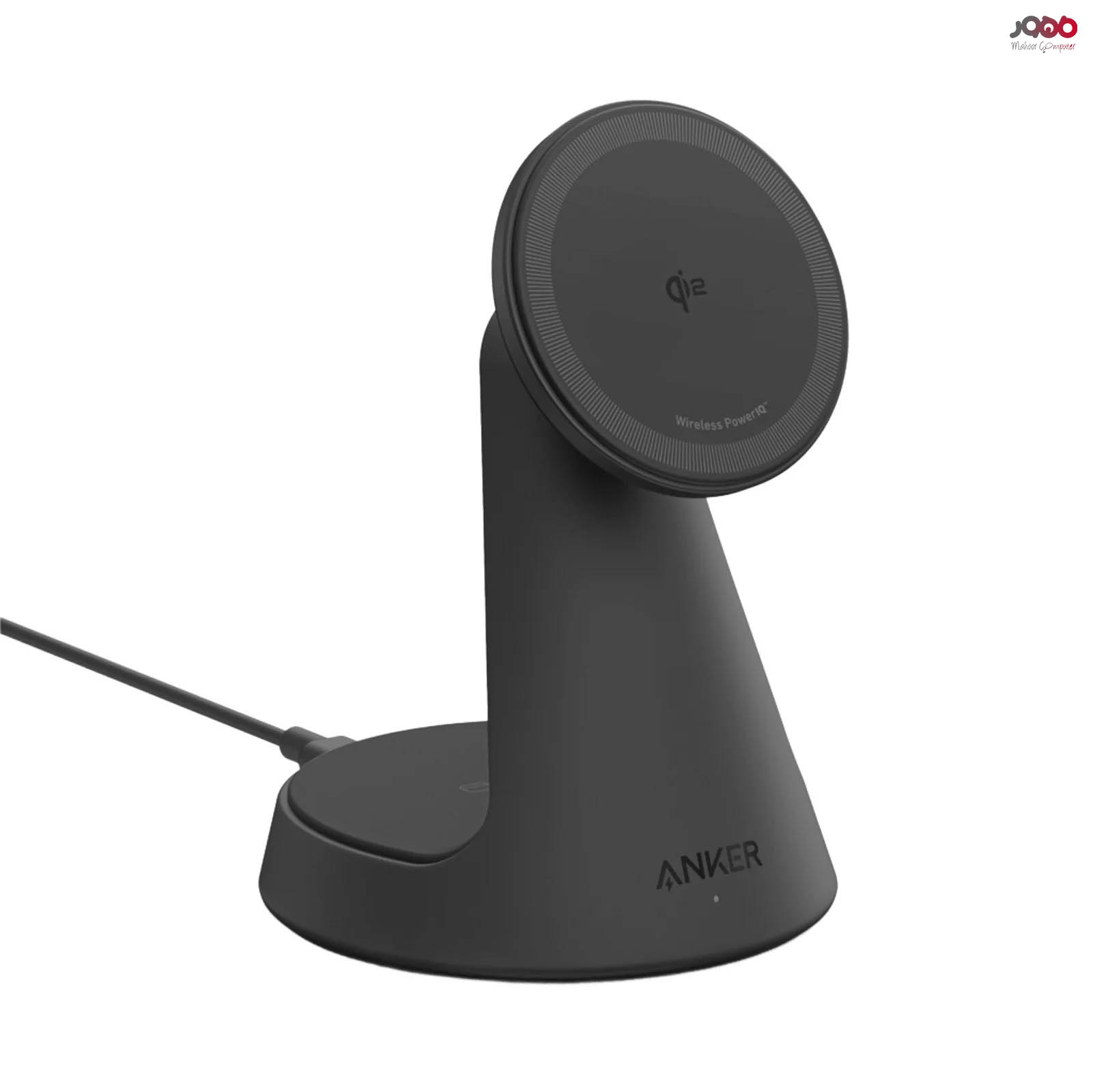 شارژر بی سیم وپایه نگهدارنده Anker MagGo A25M7H11