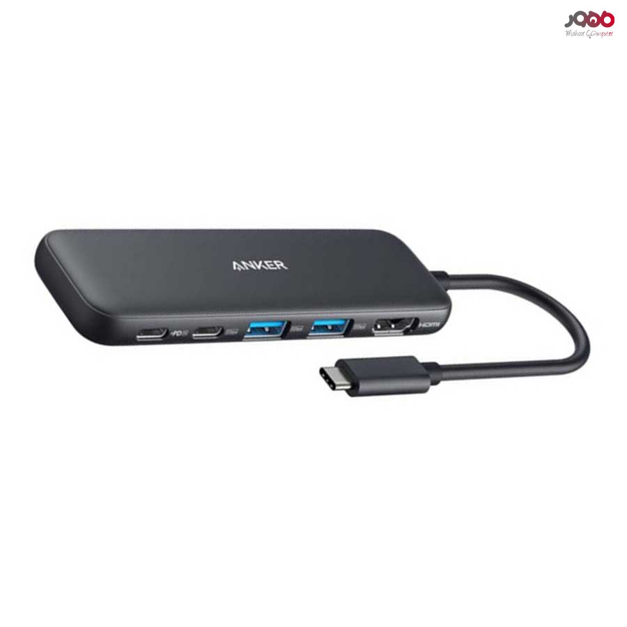 alt="هاب USB C انکر A8355H11 با 5 پورت کاربردی"