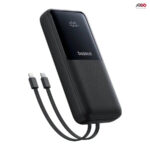 پاوربانک باسئوس Lipow Dual-Cable 20000