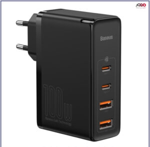 شارژر دیواری 100 وات بیسوس مدل CCGAN2P-L01