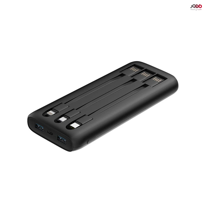 پاوربانک وایرلس هترون مدل HPB1090PQW ظرفیت 10000 میلیآمپر ساعت