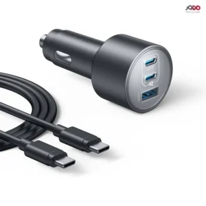 شارژر فندکی انکر B2737 با توان ۱۶۷٫۵ وات و سه درگاه